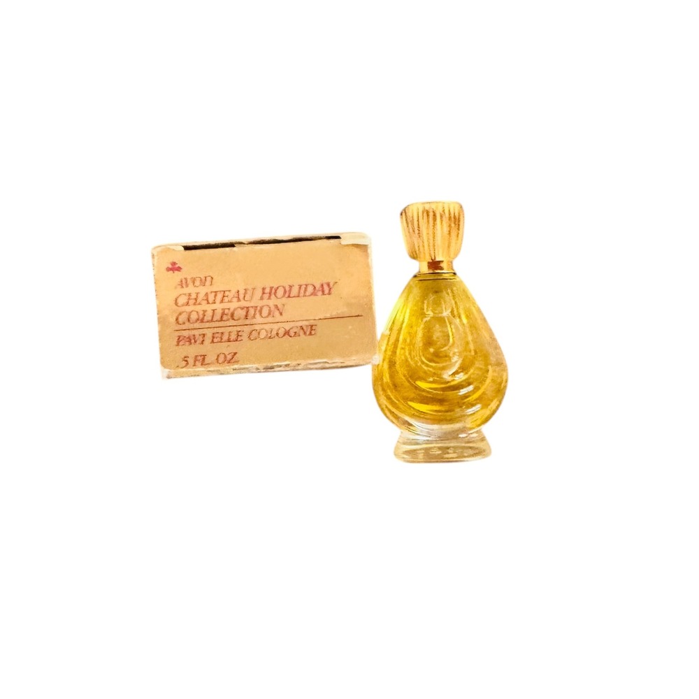 Vintage Avon Pavi Elle Cologne Fragrance Lot 3 Bottles with Boxes 1980s Retro - Picture 2 of 5